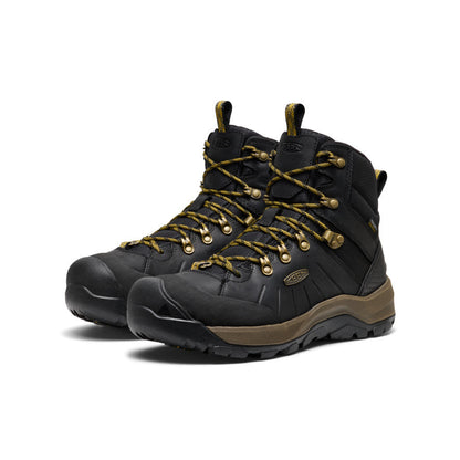 Men's Revel IV Polar Waterproof Boot Black/Lemon Curry - Keen