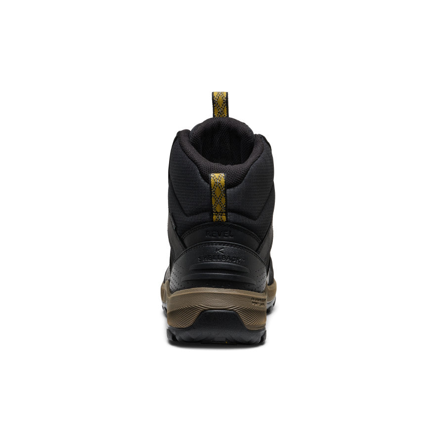 Men's Revel IV Polar Waterproof Boot Black/Lemon Curry - Keen