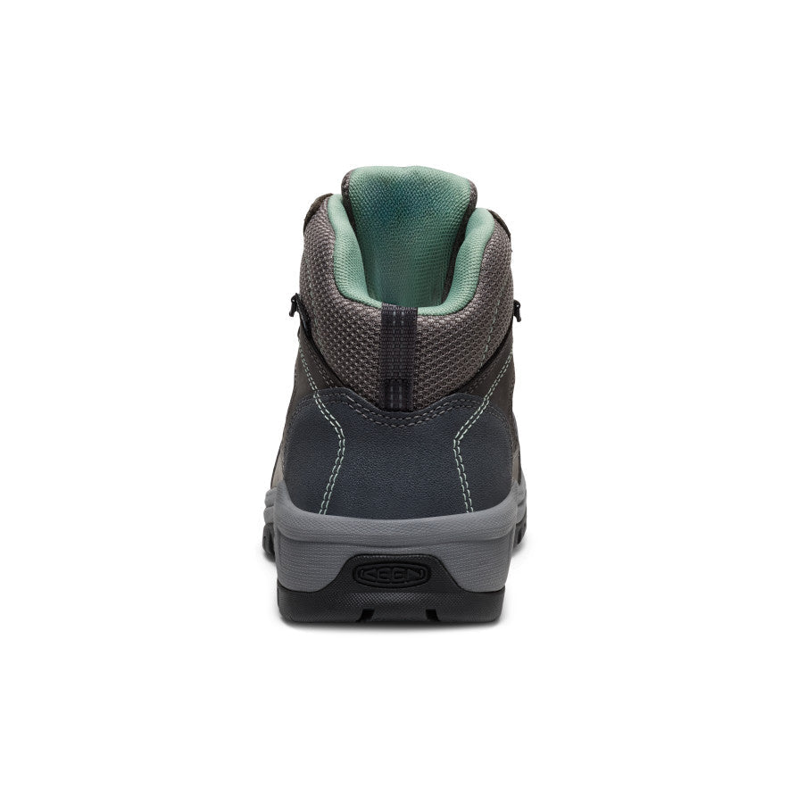 Women's Skokie Waterproof Work Boot (Carbon Toe) Magnet/Black - Keen