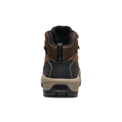 Women's Skokie Waterproof Work Boot (Soft Toe) Bison/Black - Keen