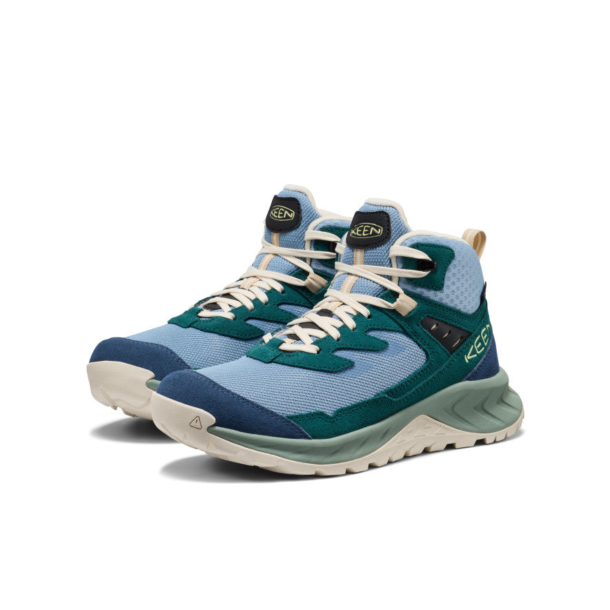 Women's Hightrail Waterproof Hiking Boot Mediterranea/Birch - Keen