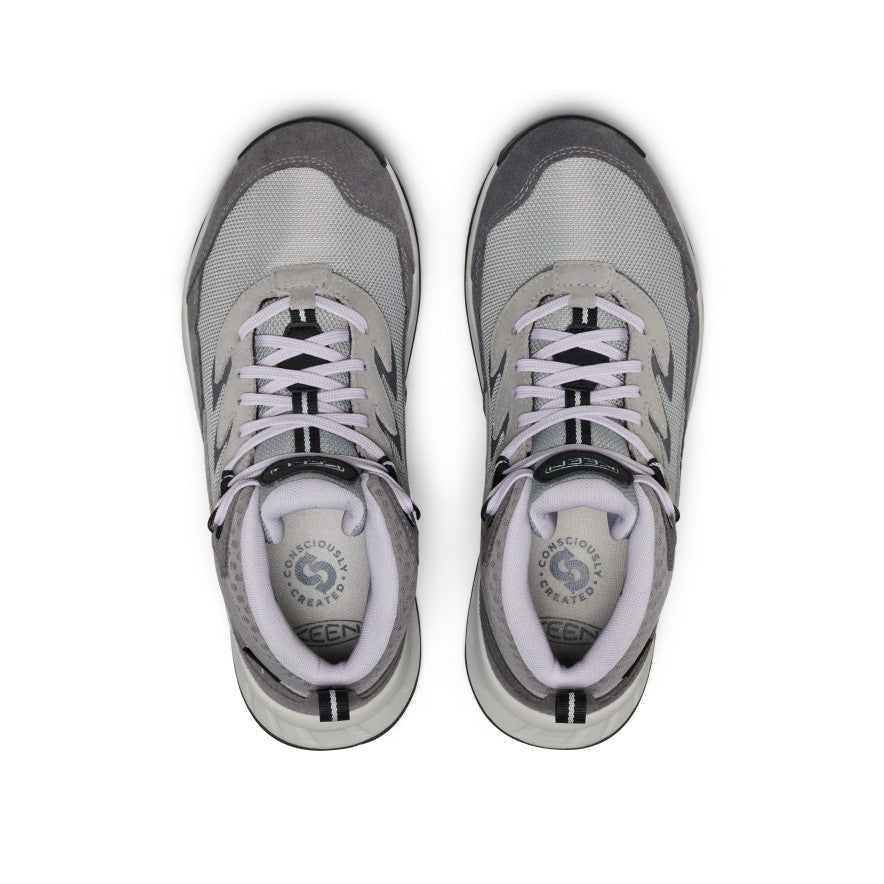 Women's Hightrail Waterproof Hiking Boot Alloy/Thistle - Keen