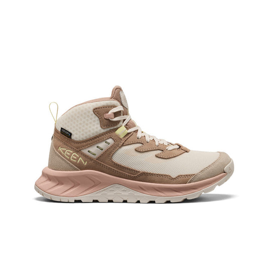 Women's Hightrail Waterproof Hiking Boot Warm Taupe/Birch - Keen