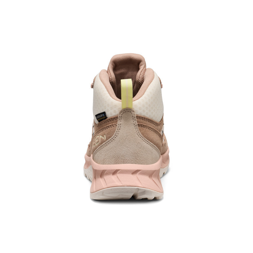 Women's Hightrail Waterproof Hiking Boot Warm Taupe/Birch - Keen