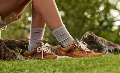 Women's Hightrail Waterproof Hiking Shoe Birch/Lily Pad - Keen