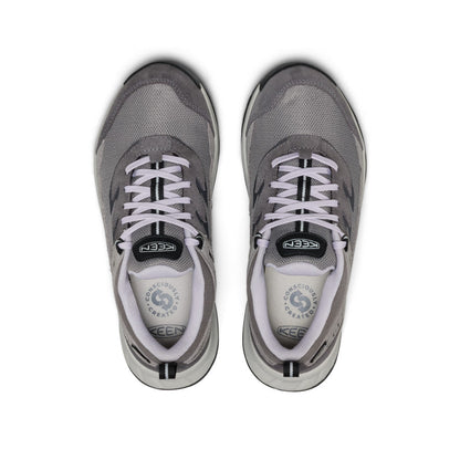 Women's Hightrail Waterproof Hiking Shoe Steel Grey/Thistle - Keen