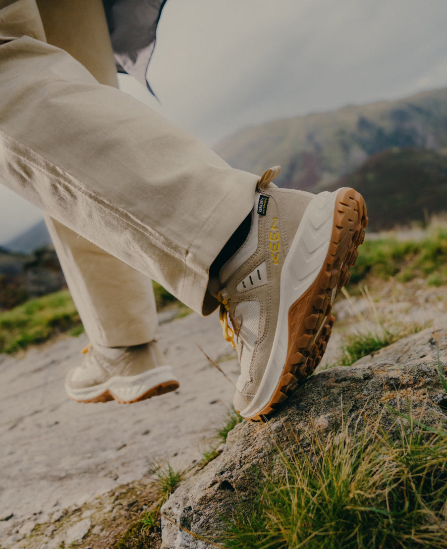 Women's Hightrail Waterproof Hiking Shoe Cork/Birch - Keen