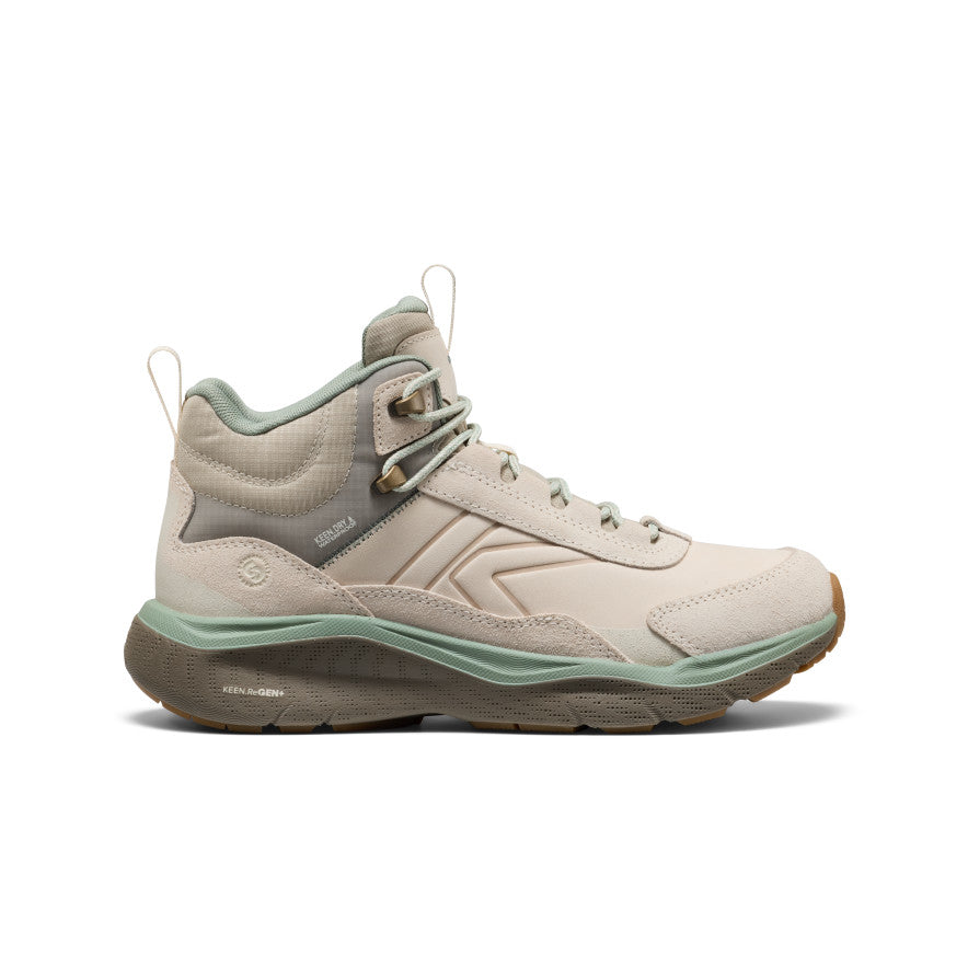 Women's Leiki Waterproof Leather Hiking Boot Birch/Lily Pad - Keen