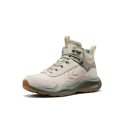 Women's Leiki Waterproof Leather Hiking Boot Birch/Lily Pad - Keen