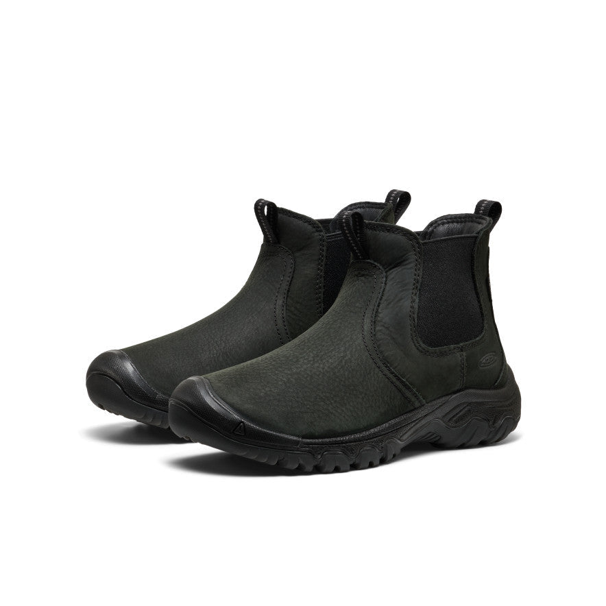 Women's Greta II Waterproof Chelsea Black/Black - Keen