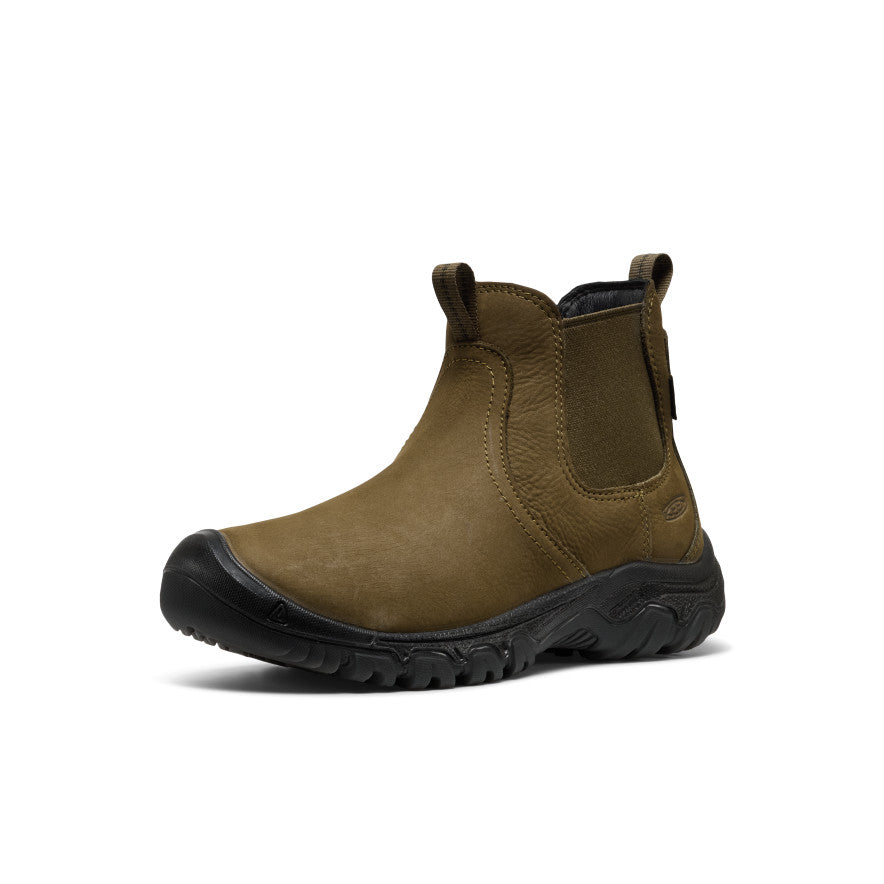 Women's Greta II Waterproof Chelsea Dark Olive/Black - Keen