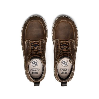 Women's San Jose 6" Waterproof Boot (Aluminum Toe) Cascade Brown/Gum - Keen