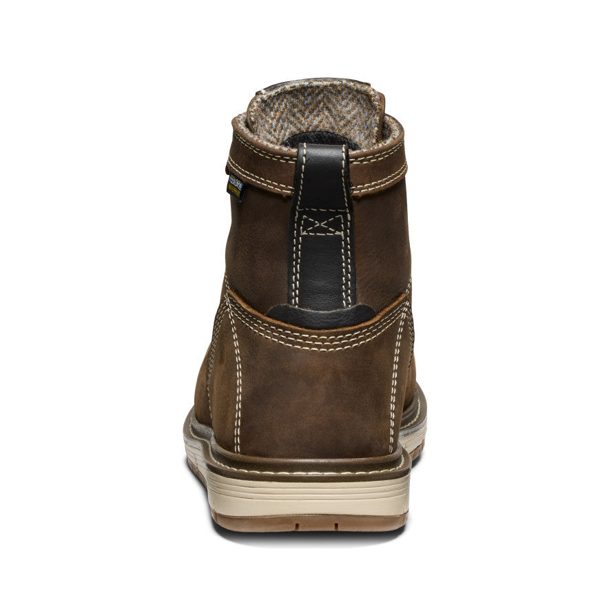Women's San Jose 6" Waterproof Boot (Aluminum Toe) Cascade Brown/Gum - Keen