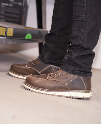 Women's San Jose 6" Waterproof Boot (Aluminum Toe) Cascade Brown/Gum - Keen