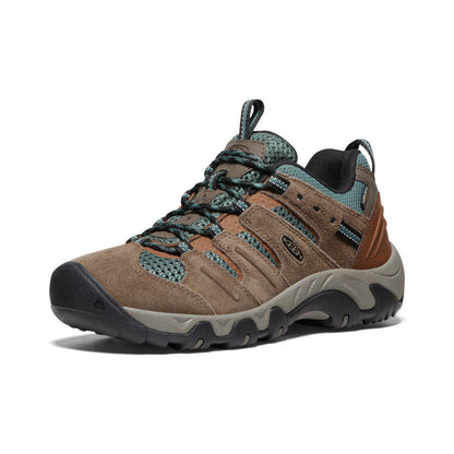 Women's Headout Waterproof Hiking Shoe Shitake/Dark Forest - Keen