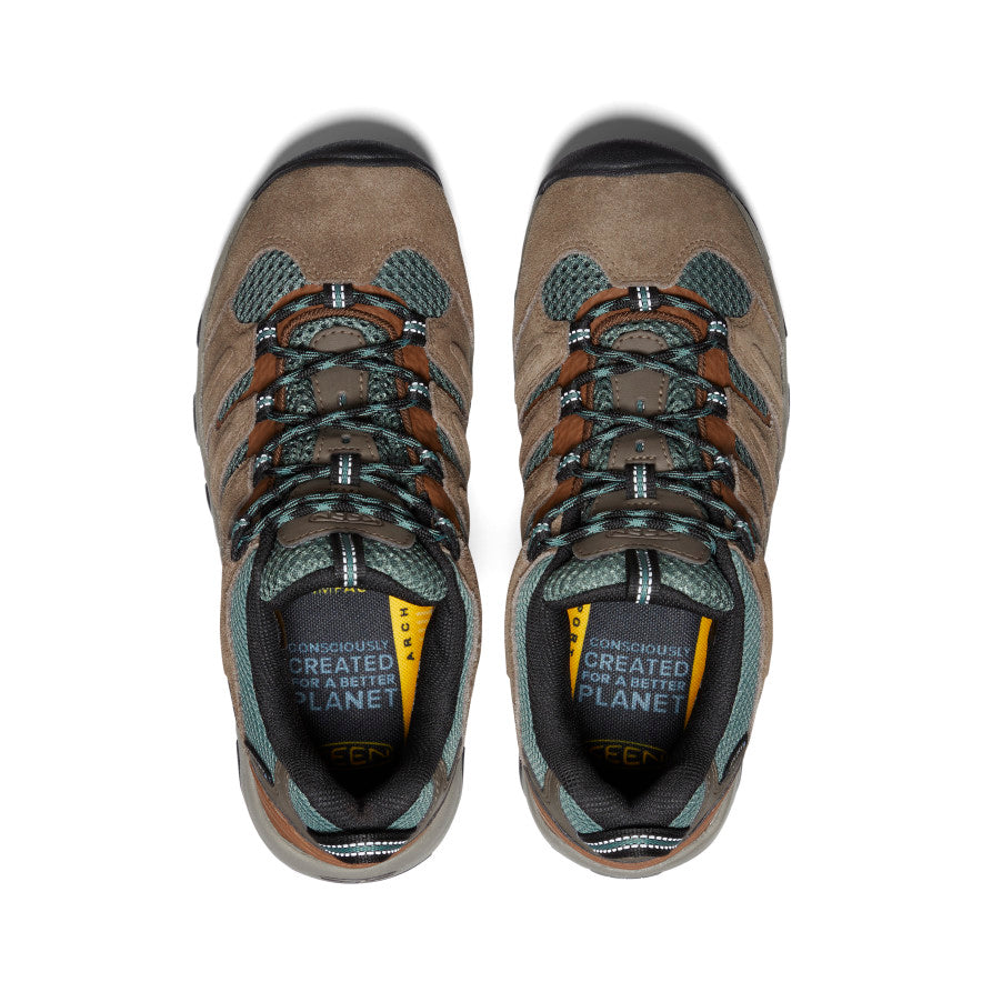 Women's Headout Waterproof Hiking Shoe Shitake/Dark Forest - Keen