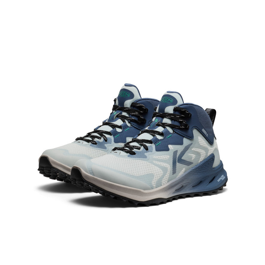 Women's Zionic NXT Waterproof Hiking Boot Ballad Blue/Winter Green - Keen