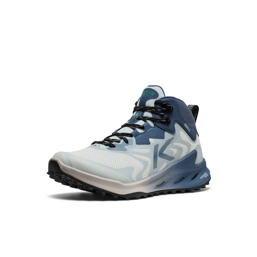 Women's Zionic NXT Waterproof Hiking Boot Ballad Blue/Winter Green - Keen