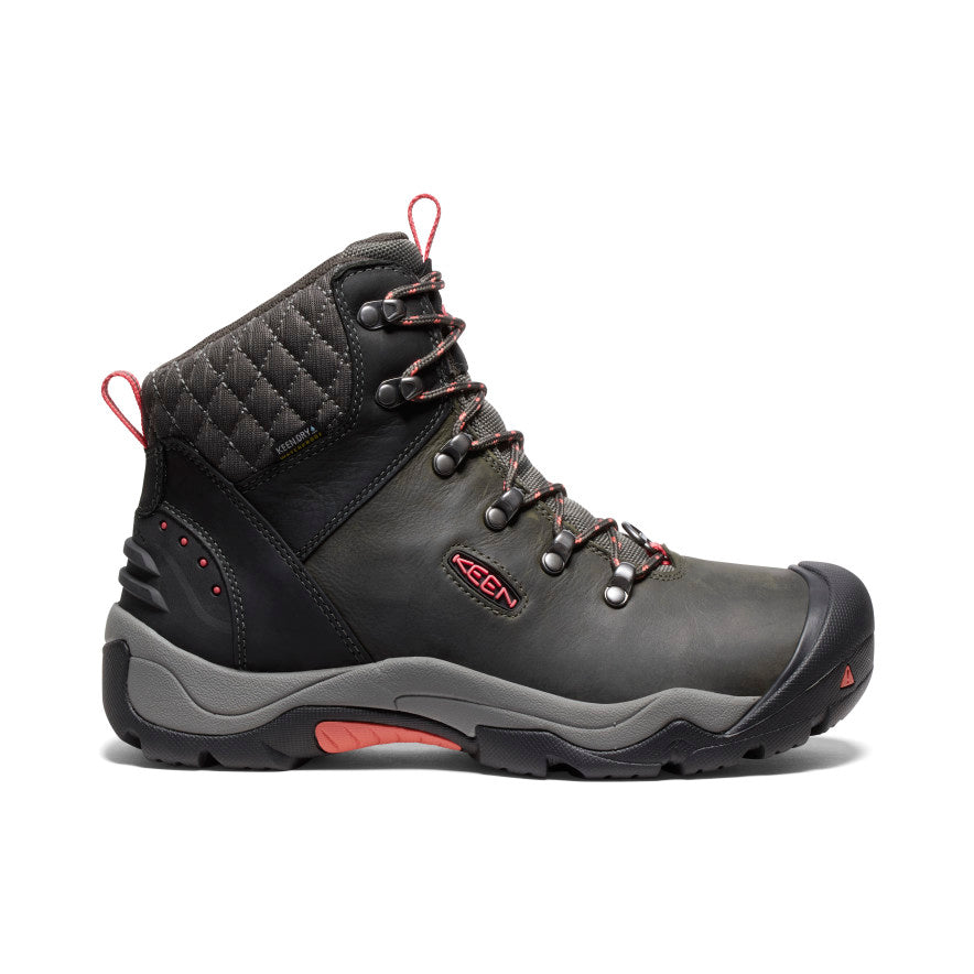 Women's Revel III Waterproof Winter Boot Black/Rose - Keen
