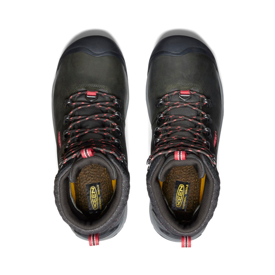 Women's Revel III Waterproof Winter Boot Black/Rose - Keen