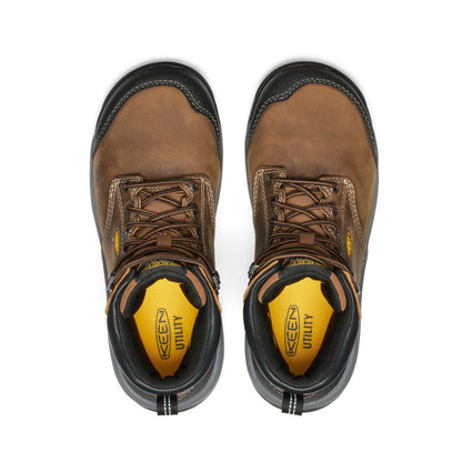 Women's Evanston 6" Waterproof Boot (Carbon Toe) Bison/Black - Keen
