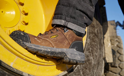 Women's Evanston 6" Waterproof Boot (Carbon Toe) Bison/Black - Keen