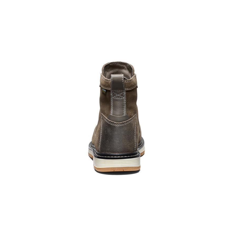 Women's San Jose 6" Waterproof 90° Heel Boot (Aluminum Toe) Steel Grey/Gum - Keen