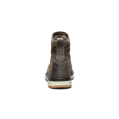 Women's San Jose 6" Waterproof 90° Heel Boot (Aluminum Toe) Steel Grey/Gum - Keen