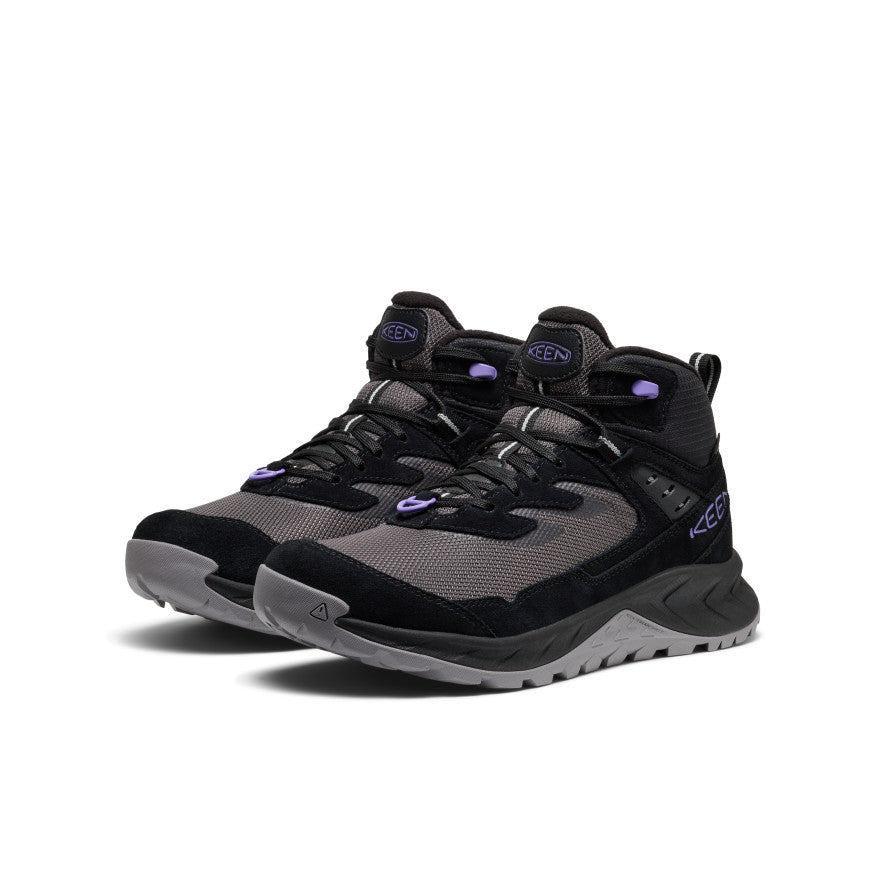 Women's Hightrail Polar Waterproof Hiking Boot Black/Aster Purple - Keen