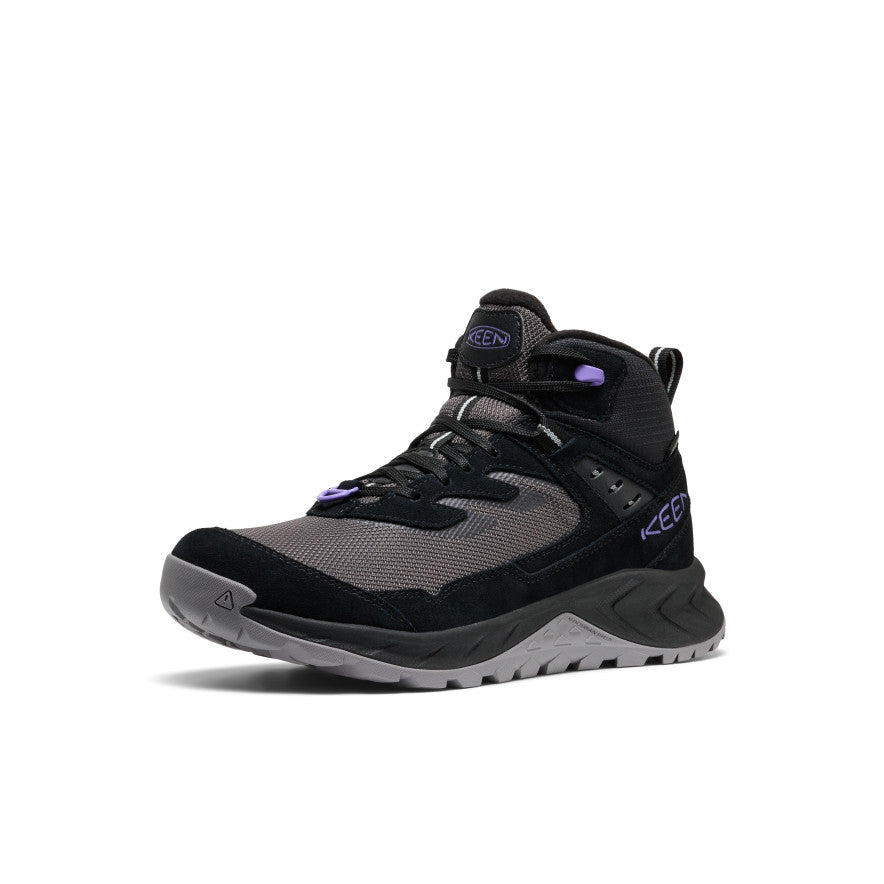 Women's Hightrail Polar Waterproof Hiking Boot Black/Aster Purple - Keen