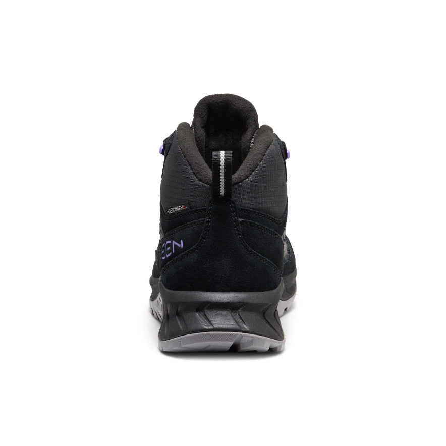 Women's Hightrail Polar Waterproof Hiking Boot Black/Aster Purple - Keen