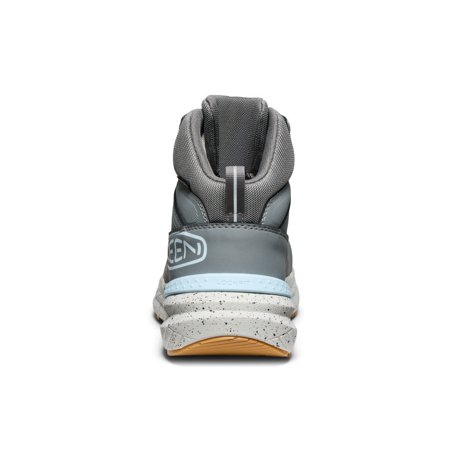 Women's Synchro Waterproof Work Boot (Carbon Toe) Steel Grey/Gum - Keen