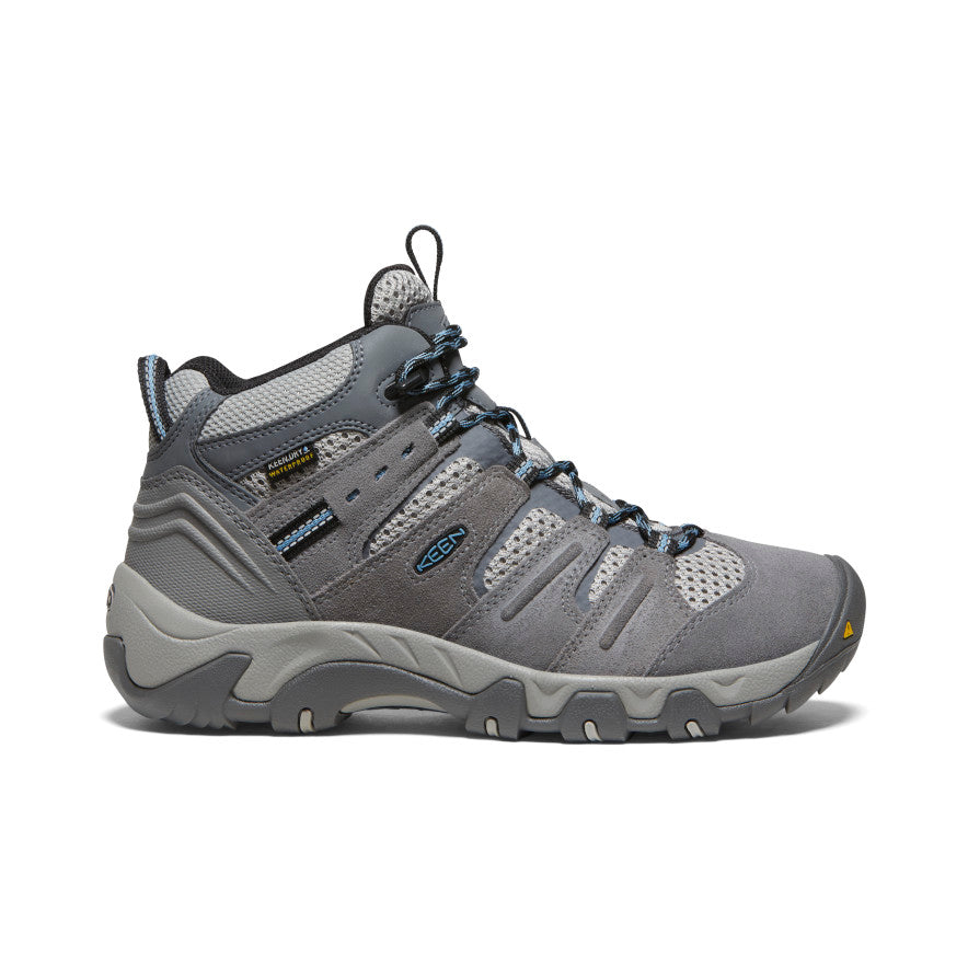 Women's Headout Waterproof Hiking Boot Steel Grey/Blue Heaven - Keen