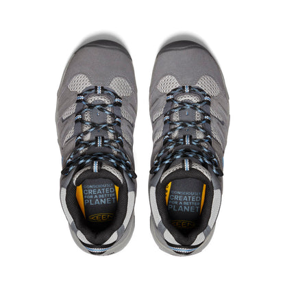 Women's Headout Waterproof Hiking Boot Steel Grey/Blue Heaven - Keen