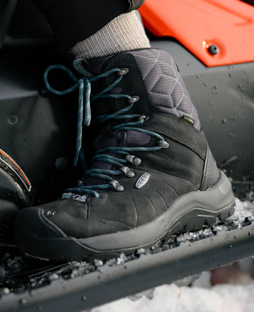 Women's Revel IV High Polar Waterproof Boot Black/North Atlantic - Keen