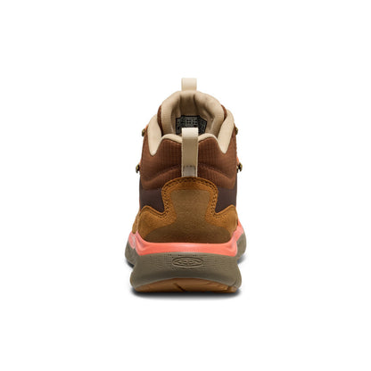 Women's Leiki Waterproof Leather Hiking Boot Chipmunk/Bison - Keen