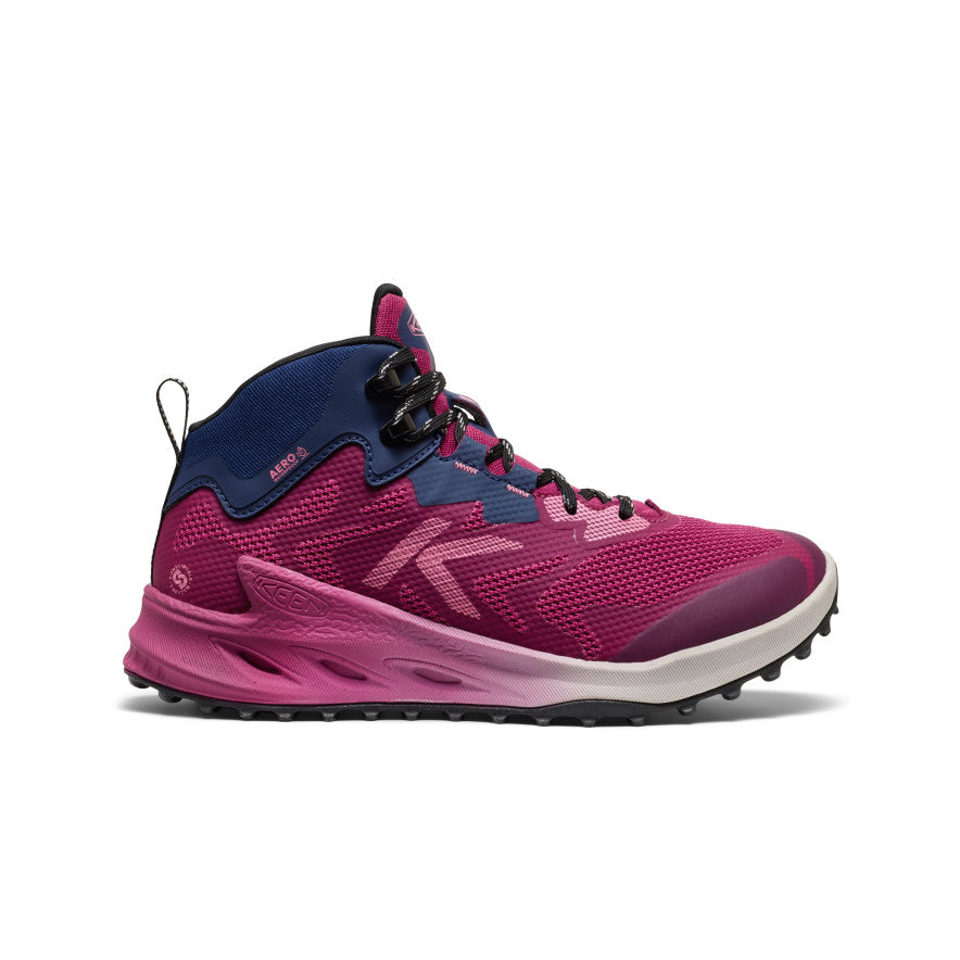 Women's Zionic NXT Waterproof Hiking Boot Beaujolais/Pink Lemonade - Keen