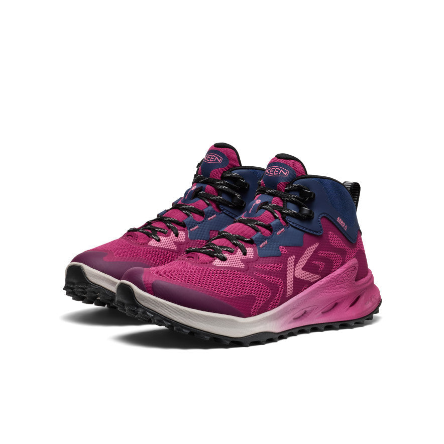 Women's Zionic NXT Waterproof Hiking Boot Beaujolais/Pink Lemonade - Keen
