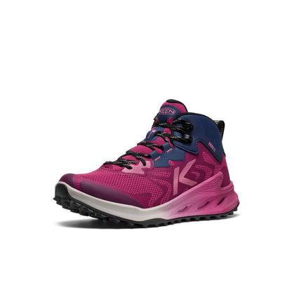 Women's Zionic NXT Waterproof Hiking Boot Beaujolais/Pink Lemonade - Keen