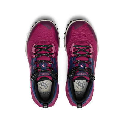 Women's Zionic NXT Waterproof Hiking Boot Beaujolais/Pink Lemonade - Keen