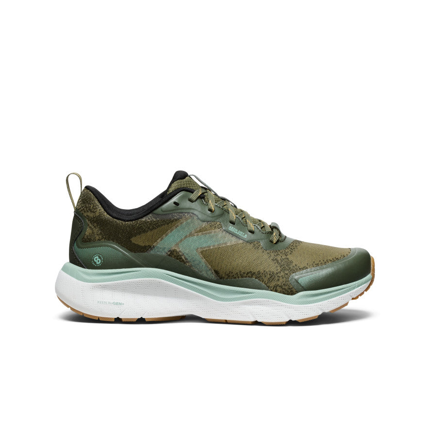Women's Leiki Waterproof Hiking Shoe Winter Moss/Granite Green - Keen