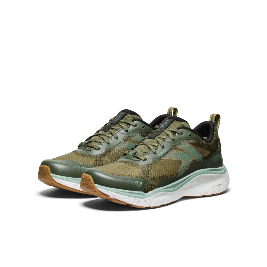 Women's Leiki Waterproof Hiking Shoe Winter Moss/Granite Green - Keen
