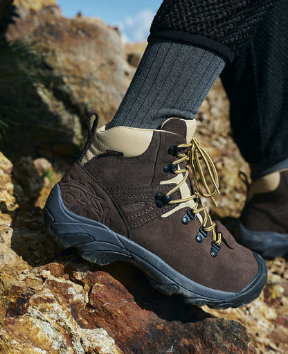Women's Pyrenees Waterproof Hiking Boot x Mountain Research Mountain Research Brown - Keen