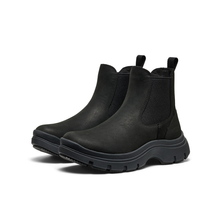 Women's Kosa Chelsea Boot Black/Black - Keen