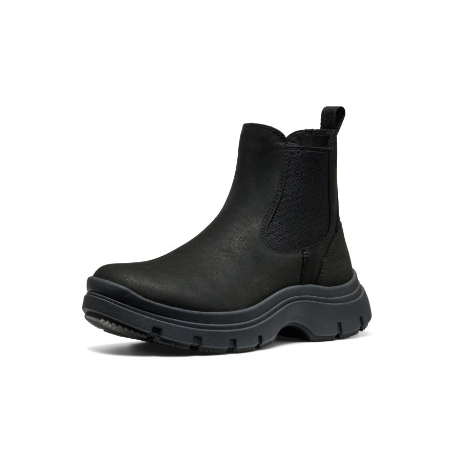 Women's Kosa Chelsea Boot Black/Black - Keen