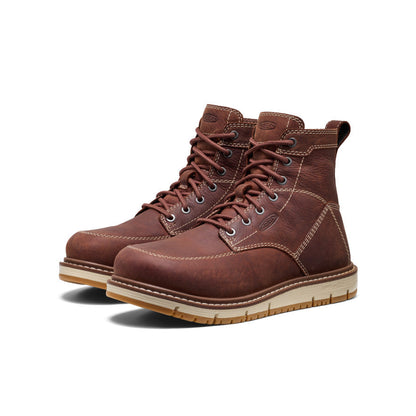 Women's San Jose 6" Boot (Aluminum Toe) Gingerbread/Gum - Keen