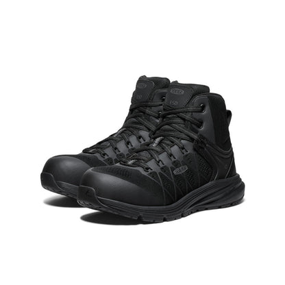 Women's Vista Energy Mid ESD (Carbon Toe) Black/Black - Keen