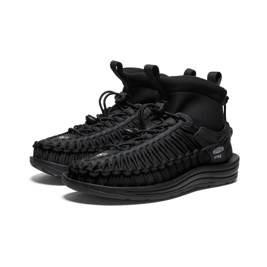 Women's UNEEK High Top x HYKE HYKE Black - Keen