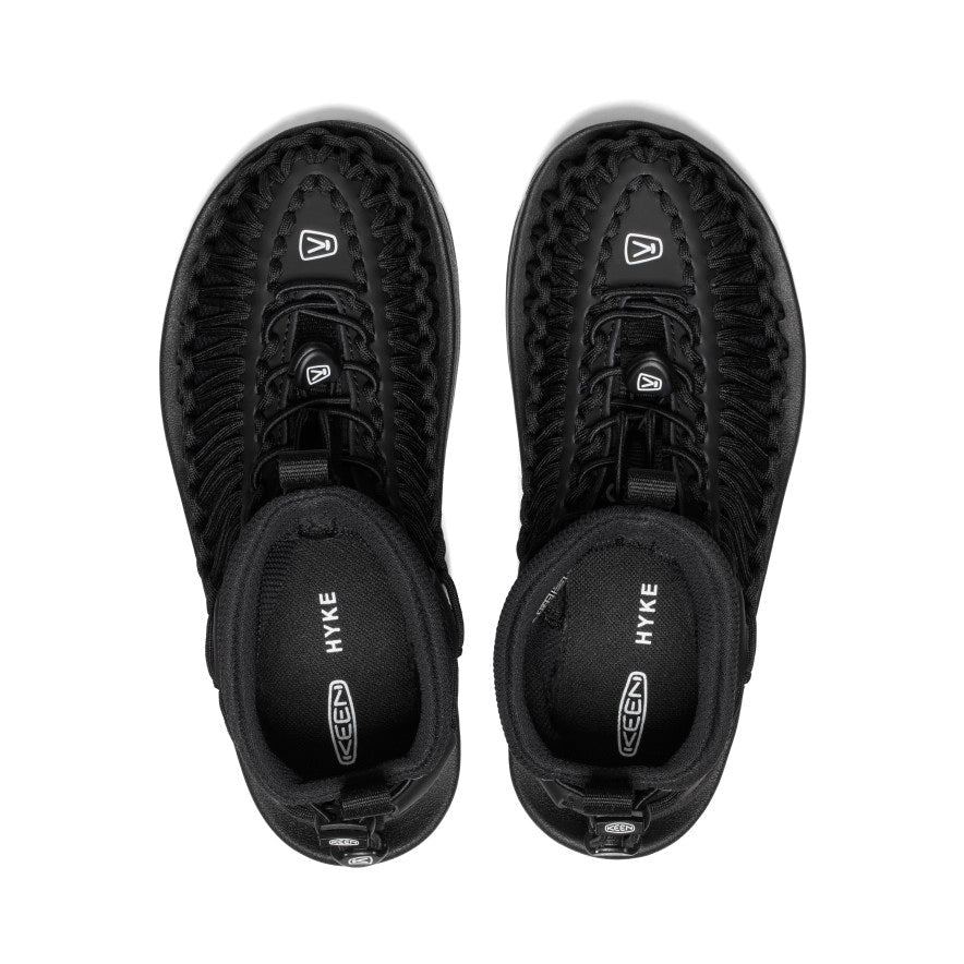 Women's UNEEK High Top x HYKE HYKE Black - Keen