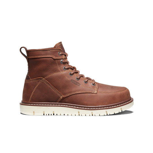 Women's San Jose 6" Boot (Soft Toe) Gingerbread/Off White - Keen